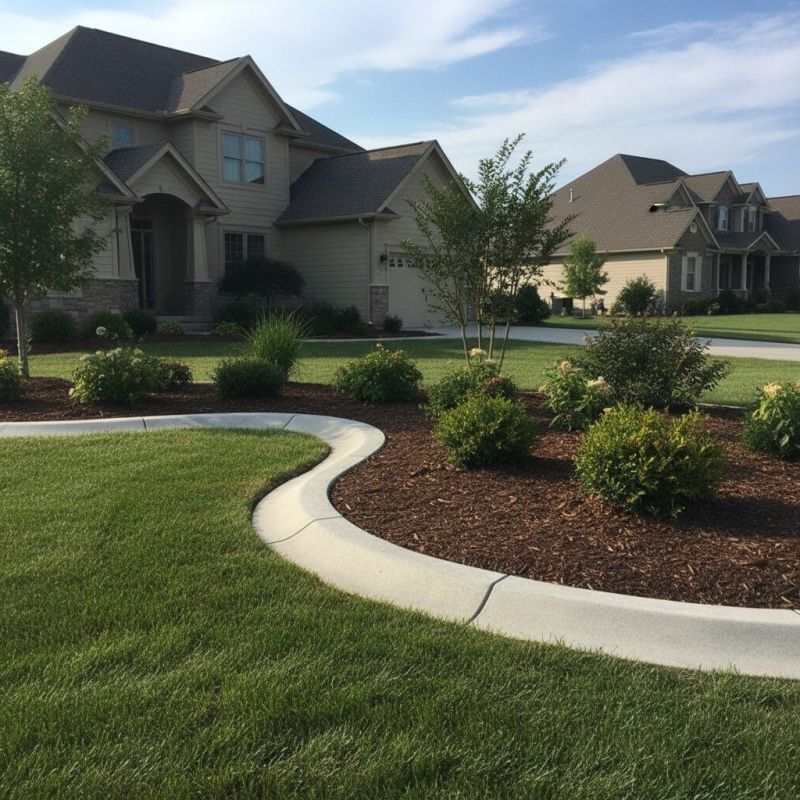 Garden Curbing Installation